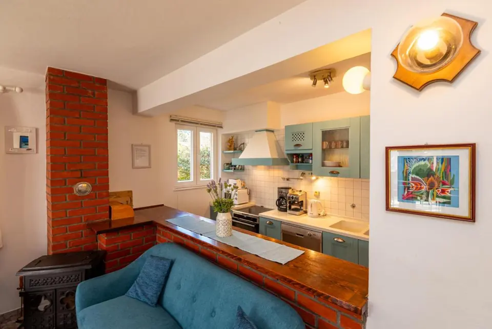 Kitchen with dining area